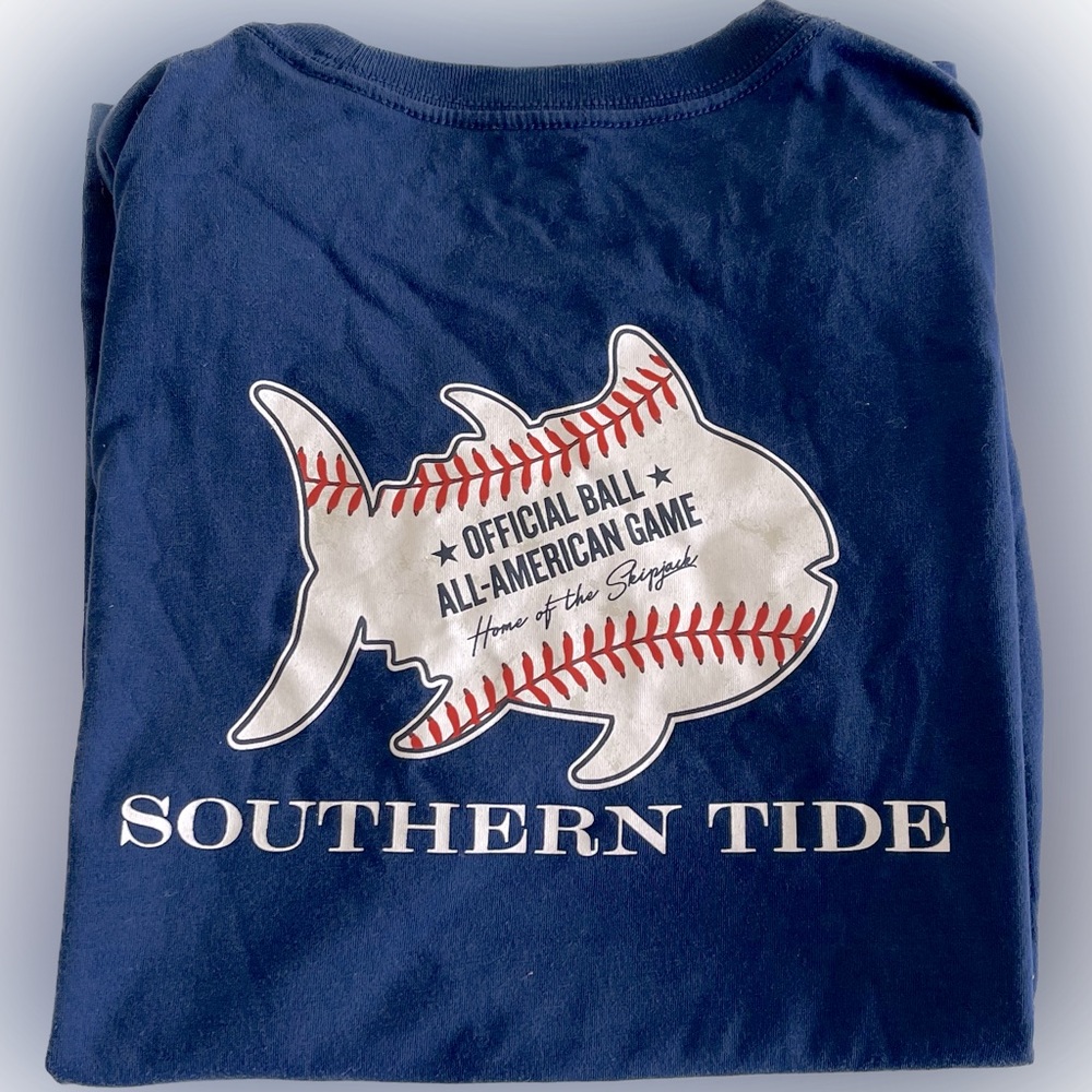 Southern Tide Baseball T-Shirt - Boys XL (16)